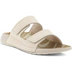 Ecco Slippers & Sandals ecco Shoes 2nd Cozmo Womens Adjustable Slide Slip on Sandals - Cream