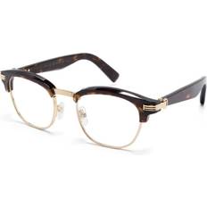 Cartier Men Glasses Cartier CT0496O (Dark Tortoise/ Round Men)