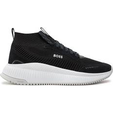 BOSS Fishbone Sock Trainers - Black