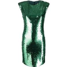 Philipp Plein Dresses Philipp Plein Sequin-Embellished Sleeveless Dress - Women - Green