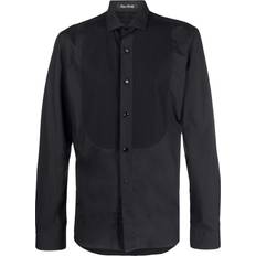 Philipp Plein Shirts Philipp Plein Black Tie Cotton Shirt - Men