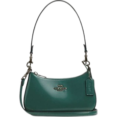 Coach Teri Mini Crossbody Bag - Novelty leather/Qb/Emerald Green