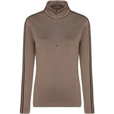 Damen - Golf Pullover Valiente 1/2 Zip Stretch Thermo Midlayer - Taupe