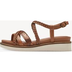 Brons - Dam Sandaler Sandalette - Braun