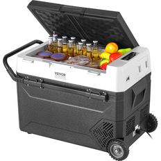 VEVOR Portable Car Refrigerator Compressor Cooler for Home, Outdoor, Camping, RV, Car Black (60 L)