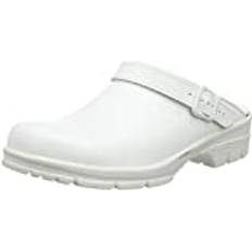 San-Duty Open-Om Clogs - Vit