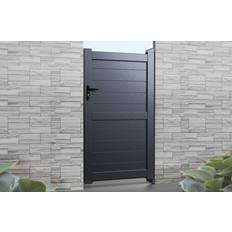 Grey Gates Pedestrian Gate 1200 x 2000 mm - Grey