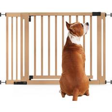 Pets Bettacare Wooden Elegance Dog Gate 115 cm - 123 cm