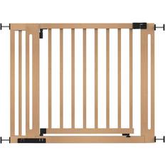 Grey Gate Safetots Wooden Elegance Gate, Natural, 97Cm 105Cm, Pressure Fit Safety Gate, 65Cm Extra Wide Doorway, Easy Installation One Size