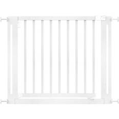 Safetots Gate Safetots Wooden Elegance Gate, White, 95Cm 103Cm, Pressure Fit Safety Gate, 73Cm Extra Wide Doorway, Easy Installation One Size