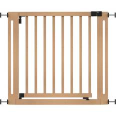 Child Safety Safetots Wooden Elegance Gate, Natural, 87Cm 95Cm, Pressure Fit Safety Gate, 65Cm Extra Wide Doorway, Easy Installation One Size