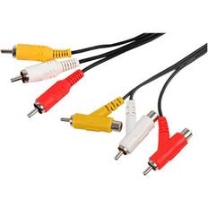 Cables Pro Signal ProSignal 3X Phono Male To 3X Phono Lead 2M