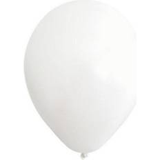 Kalisan Latex Standard Balloons (Pack Of 100) White (One Size)