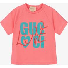 Turquoise T-shirts Gucci Love T-Shirt - Pink