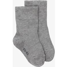 Grey Socks Falke Cotton Baby Socks - Light Grey