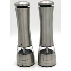 Steel Spice Mills Buckingham Premium Electric and Pepper Grinder Set - One Size Salt Mill