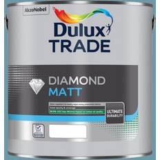 Dulux Trade Diamond Matt Emulsion 2.5 Ltr - Stonewashed Wall Paint Blue 2.5L