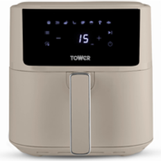 Air Fryers - Overheat protection Tower Vortx Digital Air Fryer Latte 6 Litre