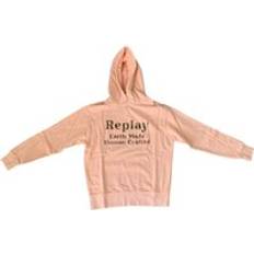 Replay Men Tops Replay Hooded Sweatshirt - Orange