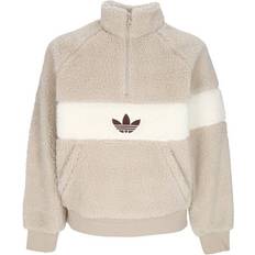 Maglione in pile - Uomo Maglioni Adidas Infilabile Uomo Winter Fleece Jacket - Beige