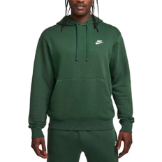 Nike Sportswear Club Fleece Pullover Hoodie - Fir/White