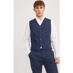 Hør Jakkesæt Jack & Jones Jprriviera Regular Fit Tailored Vest Marin