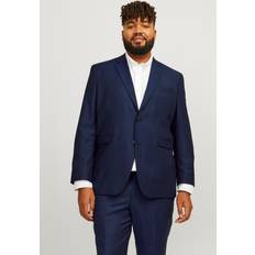 Uomo Abiti Jack & Jones Solaris Plus Size Blazer Blau