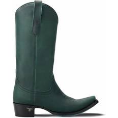 Lane Snip Toe Cowboy Boots - Green