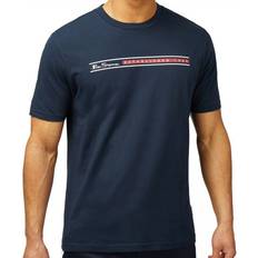 Ben Sherman 4XL T-shirts Ben Sherman Core Stripe T-shirt Plus Size 0078211 Dark Navy
