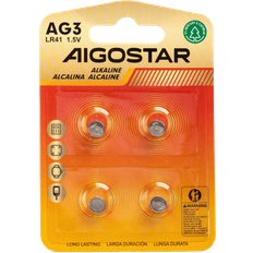 Ag3 batterier Aigostar AG3 LR41 Compatible 4-pack