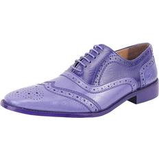 Purple Oxford Libertyzeno Tremont Man Dress Shoes - Purple