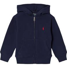 Ralph Lauren Boy's Logo Zip-Up Hooded Top - Cruise Navy