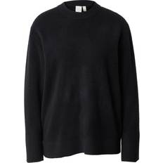 Dame Gensere Y.A.S Yasemilie O-Neck Knit Pullover - Black