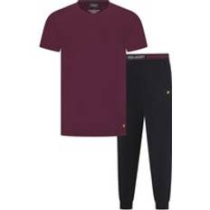 Homme - Multicolore Pyjamas Lyle & Scott Cash Pyjama Set Wine Tasting/Black