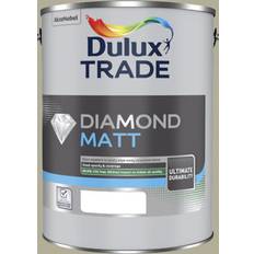 Dulux Trade Diamond Matt Emulsion 5 Ltr - Overtly Olive Wall Paint
