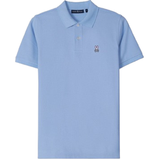 Psycho Bunny Mens Classic Pique Polo Shirt - Serenity