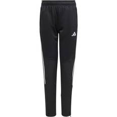 Ragazza Pantaloni Adidas Junior Tiro 23 Club Winterized Tracksuit Bottoms - Black/Halo Silver (IA5364)