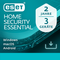 ESET HOME Security Essential Vollversion Lizenz 3 Geräte 2 Jahre (Download)