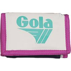 Nylon Wallets Gola Classic Nylon Wallet with Zip Coin Pocket - Navy/White