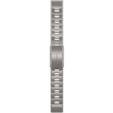 Titane Bracelets de montre connectée Garmin Bracelet De Montre 22mm Taille 08 Titanium