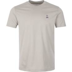 Psycho Bunny Mens Classic Crew Neck Tee - Oyster