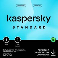 Software de Oficina Kaspersky Standard Anti-Virus 2024 1 Device 1 Year