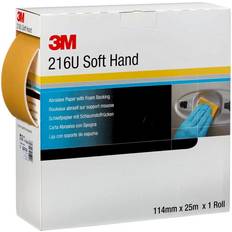 3M soft hand abrasive roll 216u, precut 114 mm x 25m, p180