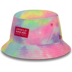 New Era Unisex Hatte New Era Tie Dye Denim Bucket Hat - Red Bull Racing