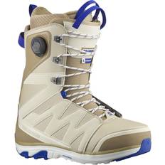 Salomon X Approach Lace SJ BOA Snowboard Boot 2025 Desert/Almond Milk/Surf The Web, 29.0