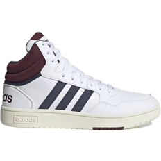 Adidas 43 ½ Basketballschuhe Adidas Hoops 3.0 Mid Classic Vintage M - Cloud White/Shadow Navy/Shadow Red