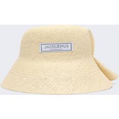 Chapeaux Jacquemus La Chapeau Vela Raffia Hat - Beige