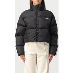 Palm Angels Ytterkläder Palm Angels Cropped Dunjacka Med Logotyp -