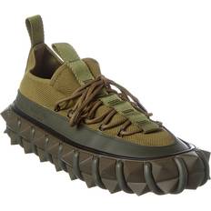 Valentino Trainers Valentino Valentino Knit & Rubber Sneaker - Green