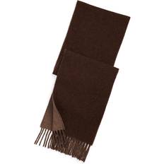 Polo Ralph Lauren Brown Scarfs Polo Ralph Lauren Reversible Wool Blend Scarf - Brown